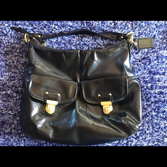 Black Vintage Coach purse - Picture 1 of 7